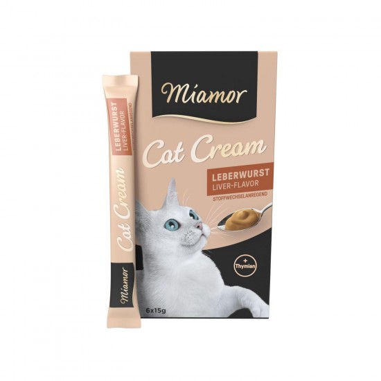 Miamor Liver-Flavor Cream 6x15gr