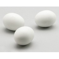 Πλαστικά αυγά για καναρίνια/ευρωπαϊκά 5άδα σιέλ