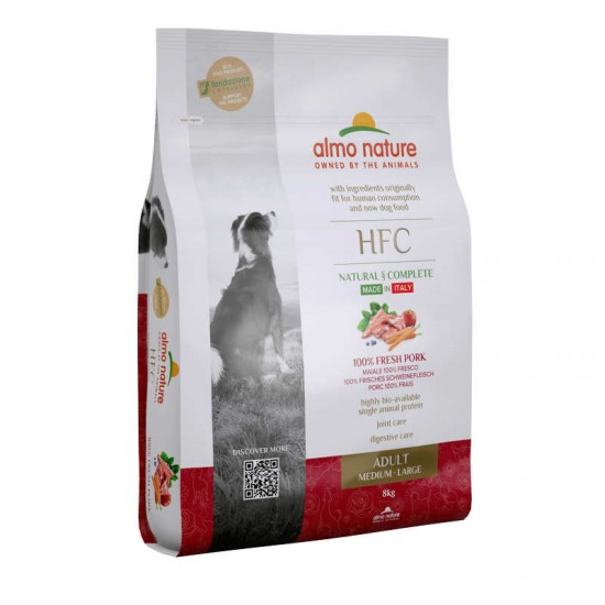 Almo Nature HFC M-L Adult Pork, 8kg