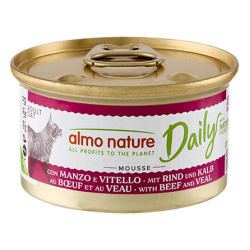 Almo Nature DAILY MOUSSE with Beef & Veal, 85g