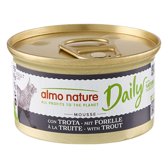 Almo Nature DAILY MOUSSE with Trout, 85g