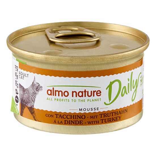 Almo Nature DAILY MOUSSE with Turkey, 85g