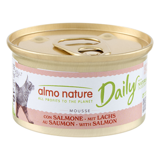 Almo Nature DAILY MOUSSE with Salmon, 85g