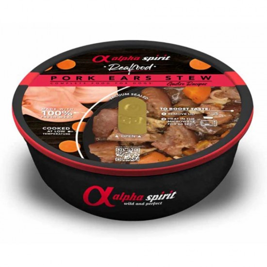 Alpha Spirit Real Food Pork Ear 280gr