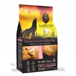 AMBROSIA Holistic Grain Free Puppy Regular Chicken & Fresh Fish 6kg
