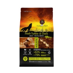 Ambrosia Grain Free Adult Fresh Turkey & Duck 2kg