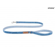 AMIPLAY - Οικολογικό Λουρί DENIM Μπλε, Small 