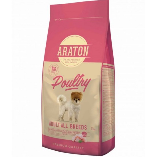 Araton Adult Dog Poultry All Breeds 15kg