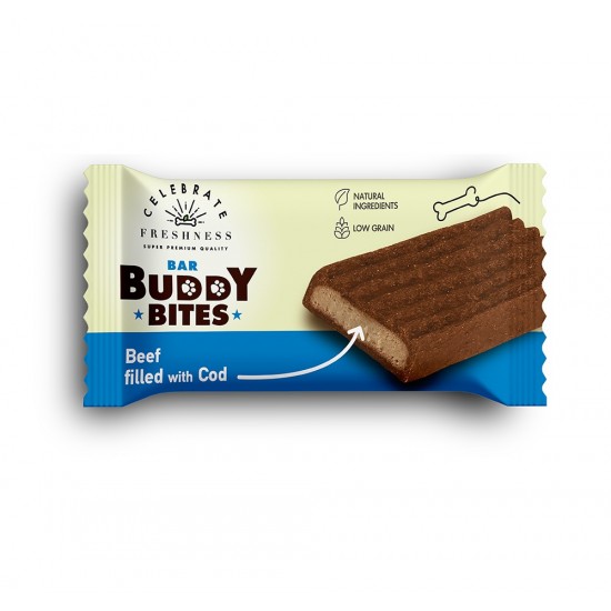 Celebrate Bar Buddy Bites Filled Cod 25-30gr