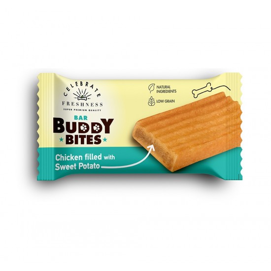 Celebrate Bar Buddy Bites Chicken Filled With Sweet Potato 25-30gr