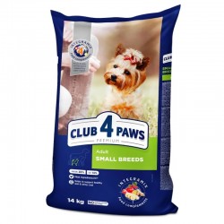 CLUB4PAWS Adult Small Breeds με κοτόπουλο 14kg