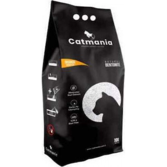 Catmania Cat Litter Clumping Tropical Μανταρίνι 5l