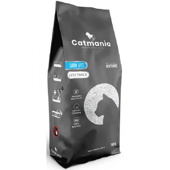 Catmania Cat Litter Clumping Carbon Less track 10l