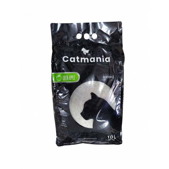Catmania Cat Litter Clumping Green Tea 10Lt