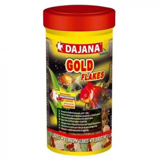 DAJANA Gold Colour Flakes 250ml/50gr