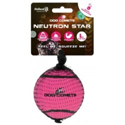 DOG COMETS - NEUTRON STAR TENNIS BALL WITH SQUEAKER L Pink
