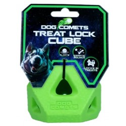 DOG COMETS - TREAT LOCK CUBE GREEN 80mmx80mm 