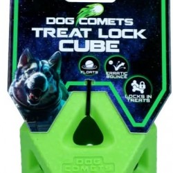 DOG COMETS - TREAT LOCK CUBE GREEN 80mmx80mm 