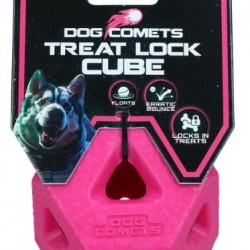 DOG COMETS - TREAT LOCK CUBE PINK 80mmx80mm 
