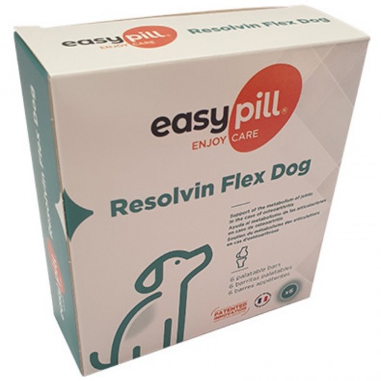 EASYPILL Resolvin Flex Dog – Συμπλήρωμα Σκύλου για Υποστήριξη Αρθρώσεων 6x28gr