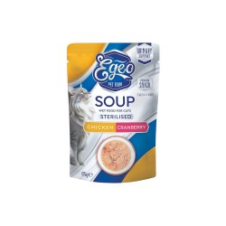 EGEO Soup Sterilised Κοτόπουλο με Cranberry 85gr