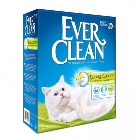 Ever Clean Spring Garden Clumping Cat Litter 10L