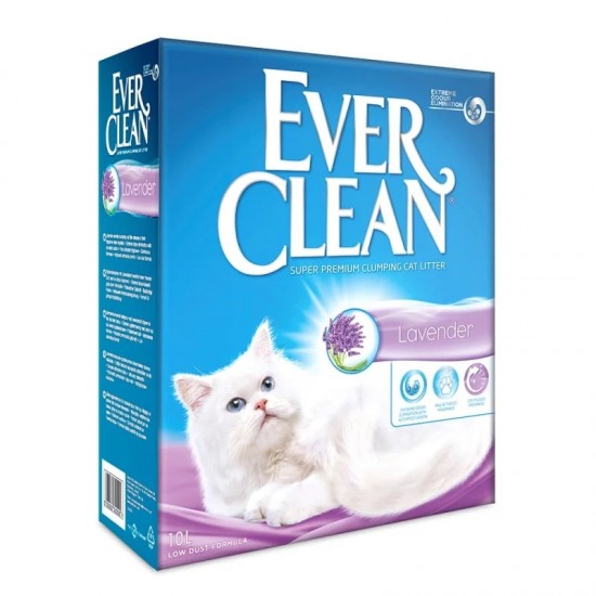 Ever Clean Lavender Clumping Cat Litter 10L