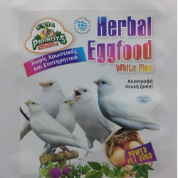 EVIA PARROTS Herbal eggfood white plus 1kg
