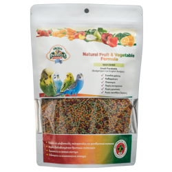 EVIA PARROT Small Natural Fruit and Vegetable Formula 500gr
