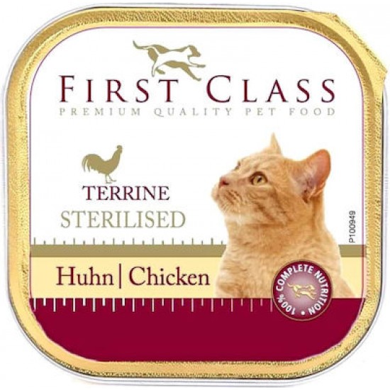 FIRST CLASS CAT STERILIZED ΚΟΤΟΠΟΥΛΟ ΔΙΣΚΑΚΙ 100GR