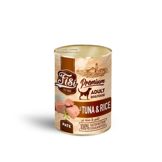 Fisi Adult Τόνος με Ρύζι σε Πατέ 400gr