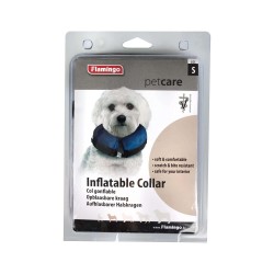 FLAMINGO - INFLATABLE COLLAR FOR DOGS S