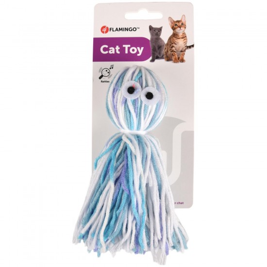 FLAMINGO - CT YARN SQUID MULTI 15CM