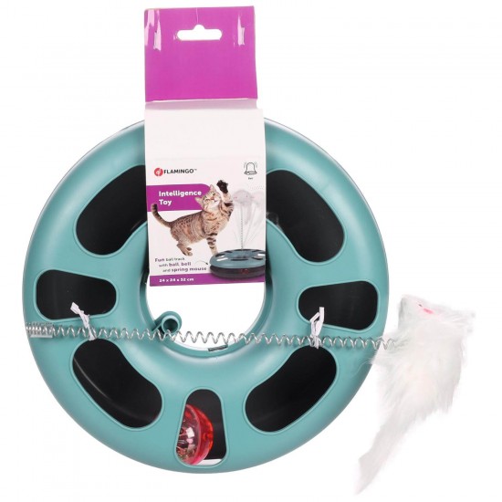 FLAMINGO - CT LAETITIA BLUE CIRCLE 24x24x32CM