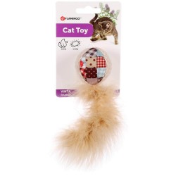 FLAMINGO - CT VINTA BALL + FEATHER 15CM