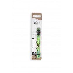 GLEE - Περιλαίμιο Γάτας Ιμάντα με πλαστικό κούμπωμα και κουδουνάκι Green Fish 10mmx30cm