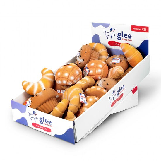 GLEE ΠΑΙΧΝΙΔΙ ΣΚΥΛΟΥ FANTASY BOX LATEX PASTRY 14cm