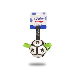 GLEE Soccer Ball Large Λευκό/Μαύρο