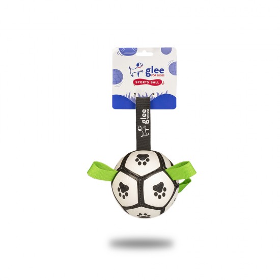 GLEE Soccer Ball Small Λευκό/Μαύρο