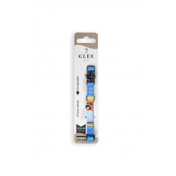 GLEE - Περιλαίμιο Γάτας Ιμάντα με πλαστικό κούμπωμα & κουδουνάκι Multicolor 10mmx30cm