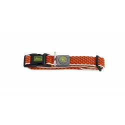 HUNTER - Collar Hilo Vario Basic M mesh, orange 33-50 cm