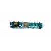 HUNTER - Collar Hilo Vario Basic M, mesh, turquoise 33-50 cm