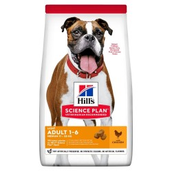 Hill's - Science Plan Adult Dog Light Medium Chicken 14 kg (sticker: 11kg+3kg ΔΩΡΟ)