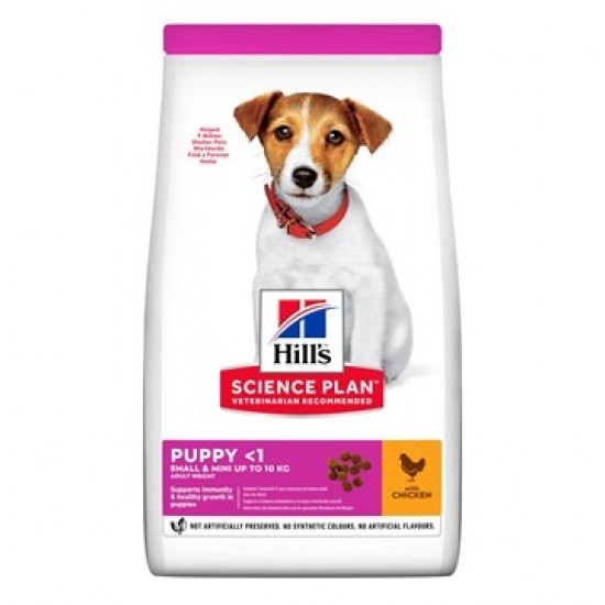 Hill's - Science Plan Puppy Small & Mini Chicken 1,5 kg