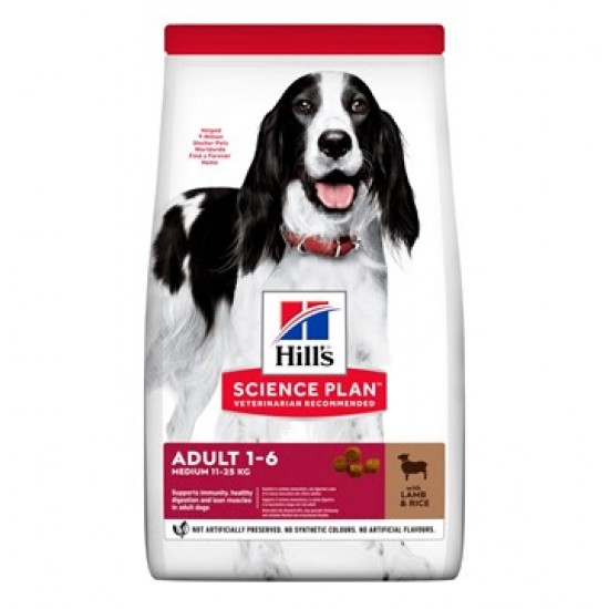 Hill's - Science Plan Adult Medium Lamb & Rice 2,5kg