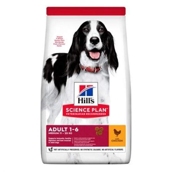 Hill's - Science Plan Adult Medium Chicken 2,5kg