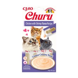 CHURU CAT CHICKEN & SHRIMP 56gr