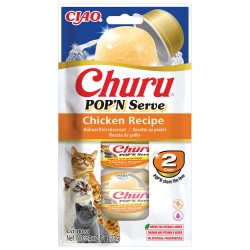 CHURU ΓΑΤΑΣ POP & SERVE ΜΕ ΚΟΤΟΠΟΥΛΟ 70gr