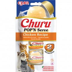 CHURU ΓΑΤΑΣ POP & SERVE ΜΕ ΚΟΤΟΠΟΥΛΟ 70gr