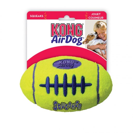 KONG - Squeakair Football Κίτρινο Small